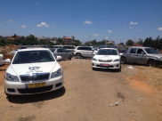 بالصور: الشرطة تُطلق النار في الهواء لفض شجار بين عائلتين بحي الجواريش في الرملة